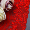 Professional Lace Manufacturer High Quality 19cm Stretch White Floral Lace Trim for Women 59117#
