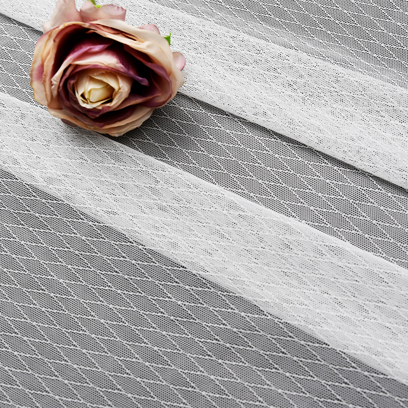 Wholesale two-color knitted elastic lace fabric women's dress 41103#