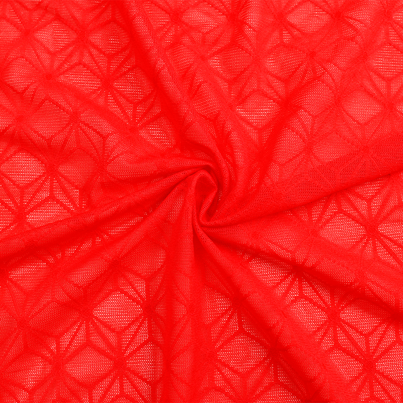 Wholesale two-color knitted elastic lace fabric women's dress 41157#