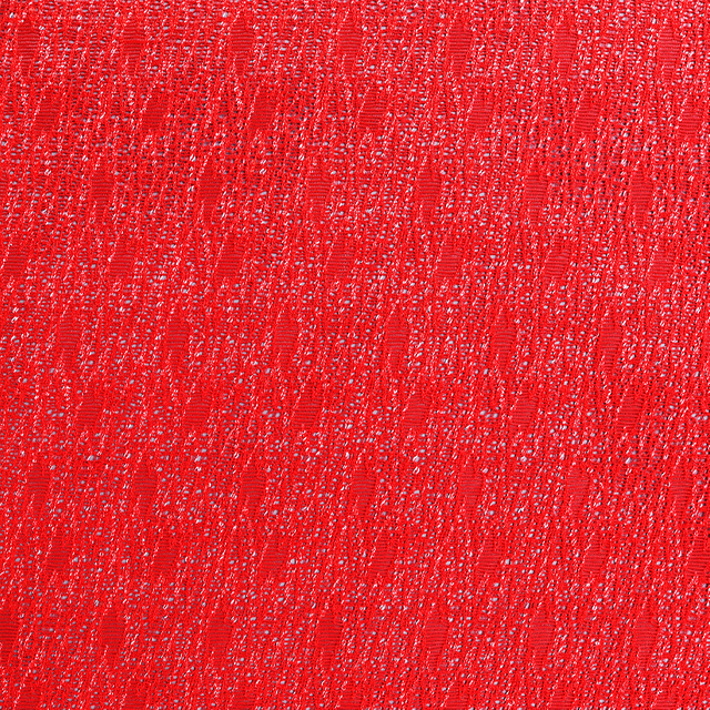 Wholesale two-color knitted elastic lace fabric women's dress 80591#