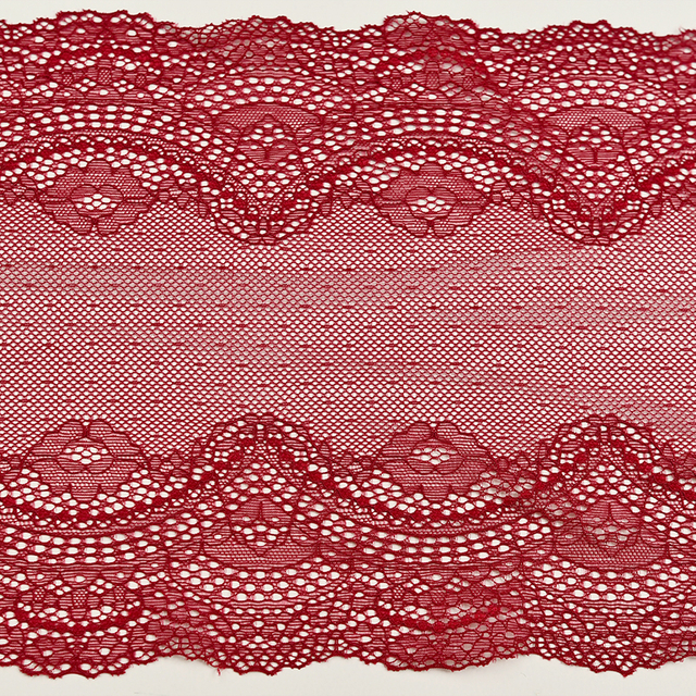  Elegant Mesh Elastic Lace Trim 20cm Spandex Lace Fabric Elastic Lace Women's Dress Underwear Bra 0305#