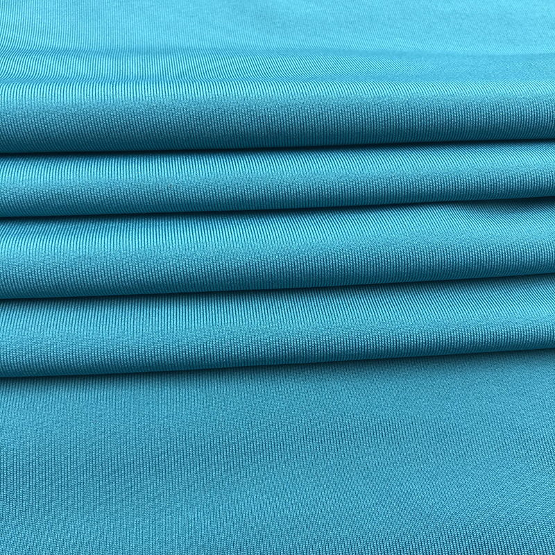 High Quality 92%Polyester 8%Spandex Polyester Fabric Textile for Garment Tshirt