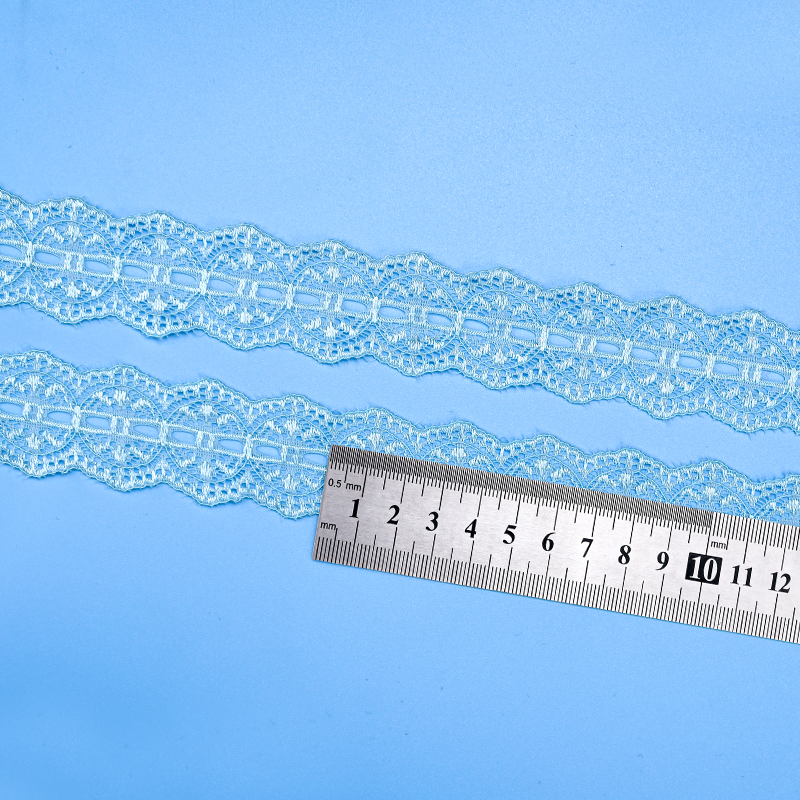 High Quality Stretch Nylon Lace Trim 3.5cm Nylon Lace Fabric Nylon Spandex Lace for Bra And Underwear Wedding Decoration 6708#
