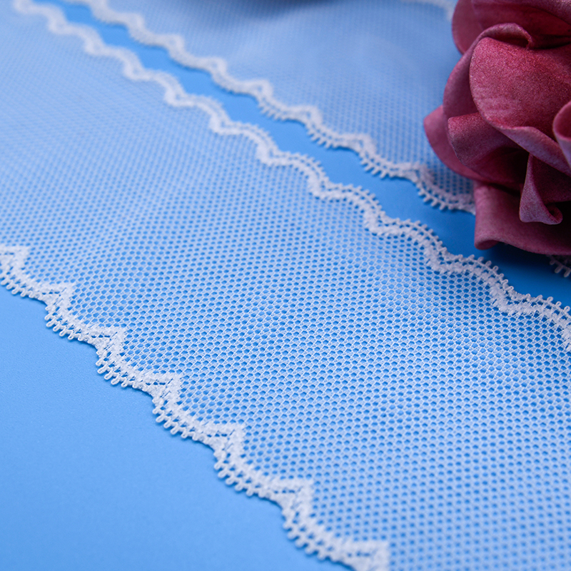 High Quality Stretch Nylon Lace Trim 6cm Nylon Lace Fabric Nylon Spandex Lace for Bra And Underwear Wedding Decoration 116572#
