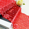 Ready Stock Lace High Quality 18cm Women's Elastic Floral Lace Trim2420#