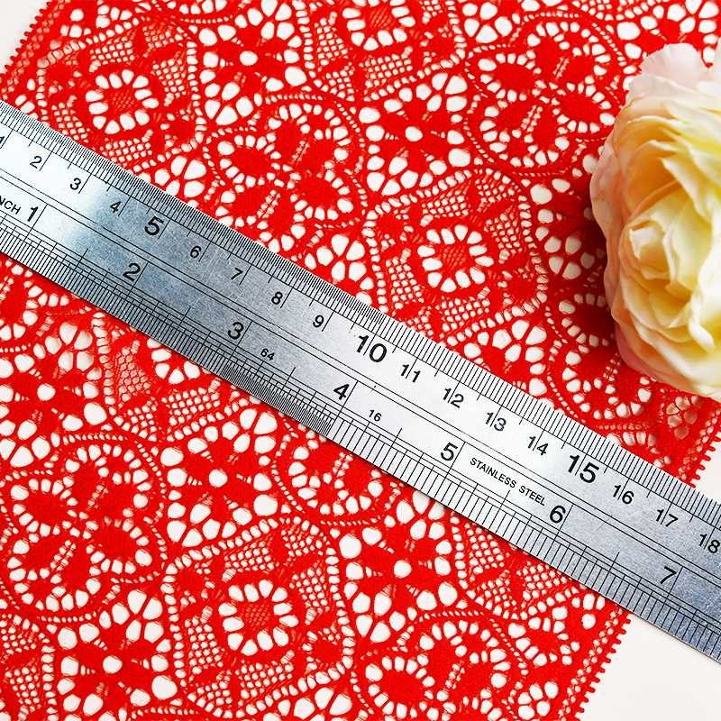 17.5cm Beautiful Lace Stretch Floral Lingerie Headband Elastic Diy Lace 6078#