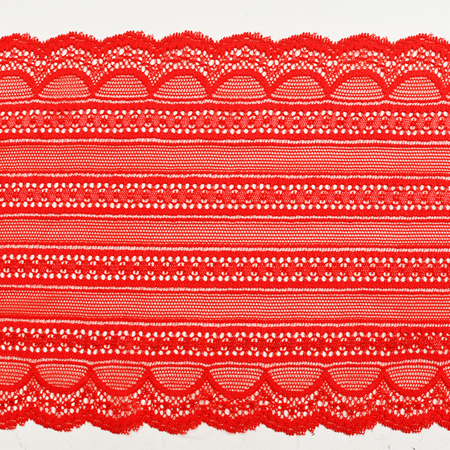 15.5cm Beautiful Lace Stretch Floral Lingerie Headband Elastic Diy Lace 6201#