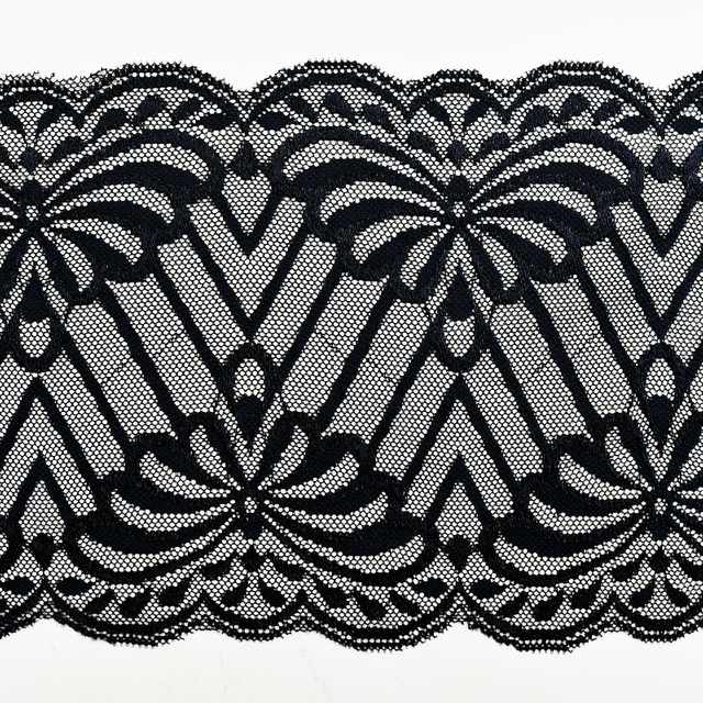 16cm Beautiful Lace Stretch Floral Lingerie Headband Elastic Diy Lace 6881#