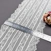 Professional Lace Manufacturer High Quality20cm Stretch White Floral Lace Trim for Women616022#