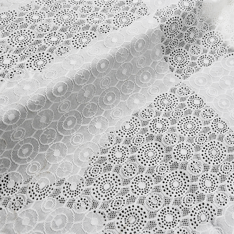 High quality flower stretch lace fabric for lingerie and dress 5460#