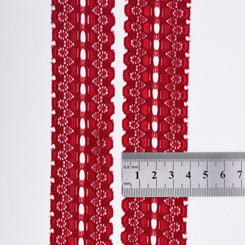 High Quality Stretch Nylon Lace Trim 4cm Nylon Lace Fabric Nylon Spandex Lace for Bra And Underwear Wedding Decoration 65236#