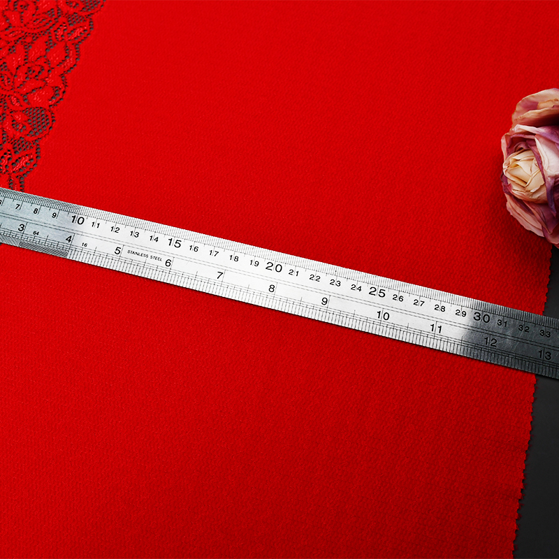 Ready Stock Lace High Quality 33cm Women's Elastic Floral Lace Trim 3308#