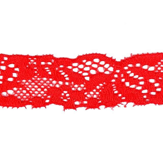High Quality Stretch Nylon Lace Trim 2.2cm Nylon Lace Fabric Nylon Spandex Lace for Bra And Underwear Wedding Decoration 6252-1#