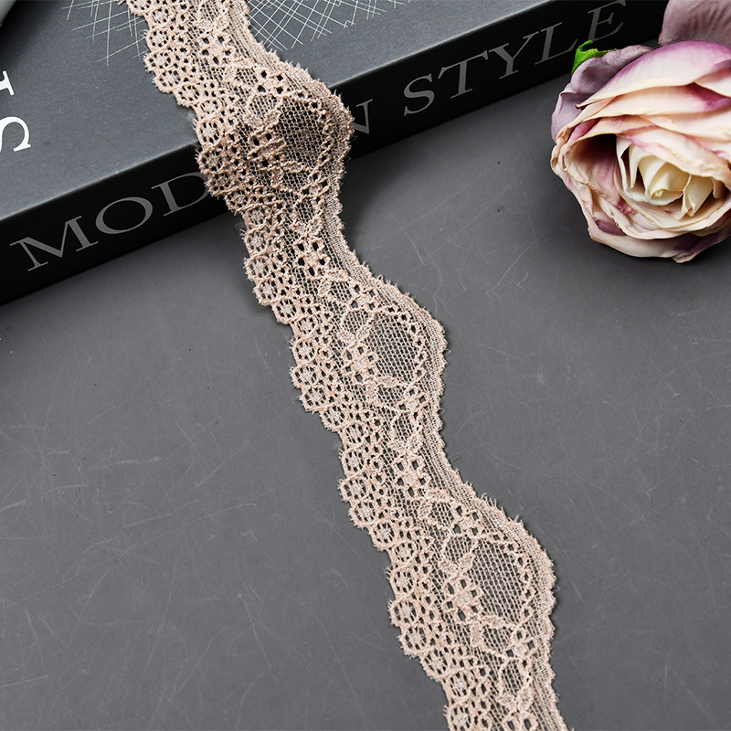 4.5CM Skirt Lace Women'S Small Hem Underwear Accessories Nylon Elastic Lace 6438#
