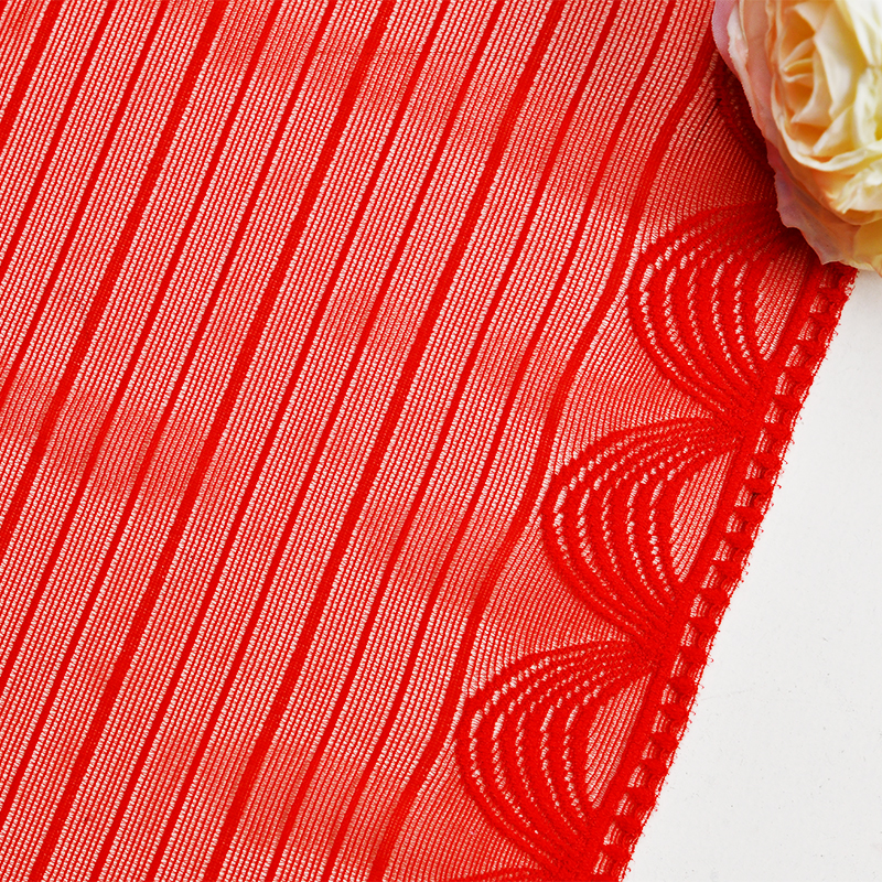 24cm Beautiful Lace Stretch Floral Lingerie Headband Elastic Diy Lace 6601#