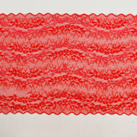 22cm Beautiful Lace Stretch Floral Lingerie Headband Elastic Diy Lace 6600#