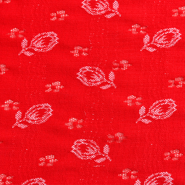 Wholesale two-color knitted elastic lace fabric women's dress 80566#