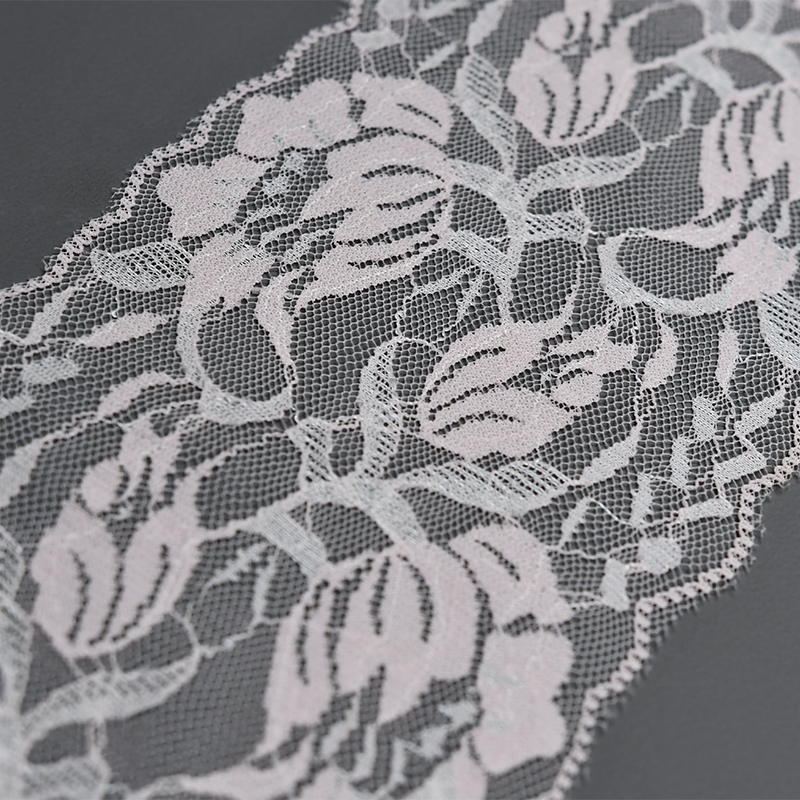 Nylon Elastic 9.5cm Floral Lace Decoration Wedding Decoration Clothing Lace 0416#