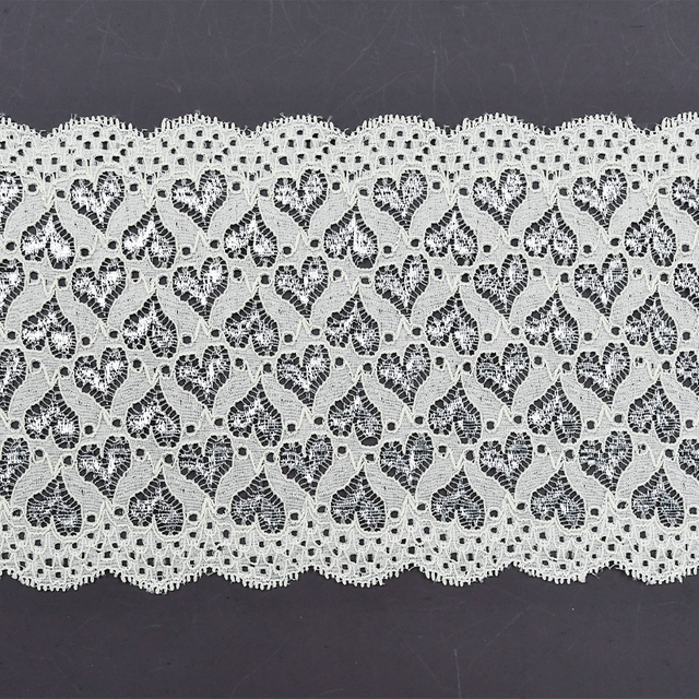 15.5cm Beautiful Lace Stretch Floral Lingerie Headband Elastic Diy Lace 1010#