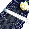 Professional Lace Manufacturer High Quality 19.5cm Stretch White Floral Lace Trim for Women 4402#