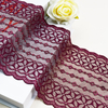 Professional Lace Manufacturer High Quality16cm Stretch White Floral Lace Trim for Women6887#
