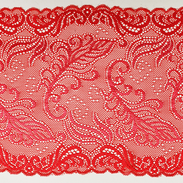 20cm Beautiful Lace Stretch Floral Lingerie Headband Elastic Diy Lace 05659#