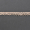 Elastic Lace 2CM Fashion 3D Nylon Spandex Stretch White Floral Lace Trim 116023#