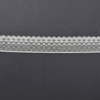 Elastic Lace 3.8CM Fashion 3D Nylon Spandex Stretch White Floral Lace Trim 106679#