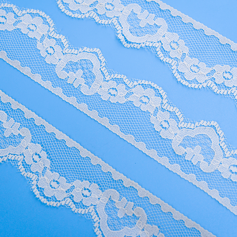 Nylon Elastic 3cm Floral Lace Decoration Wedding Decoration Clothing Lace 1813#