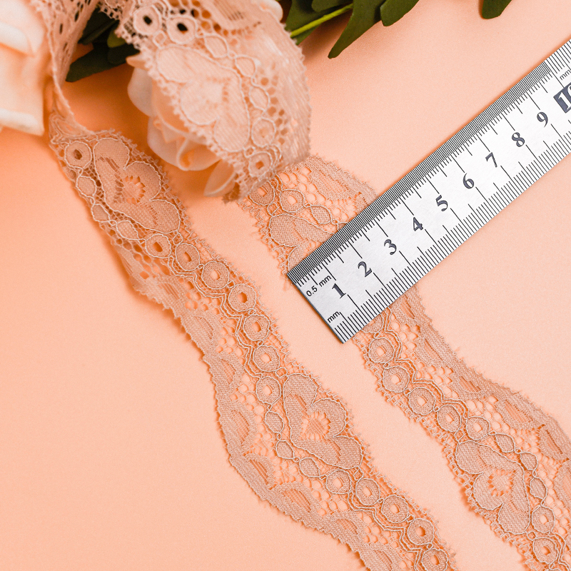 3.5CM Skirt Lace Women'S Small Hem Underwear Accessories Nylon Elastic Lace 106038#