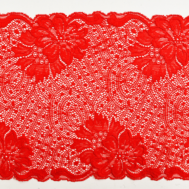 20cm Beautiful Lace Stretch Floral Lingerie Headband Elastic Diy Lace 6127#