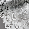 Professional Lace Manufacturer High Quality16.5cm Stretch White Floral Lace Trim for Women59017#
