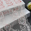 Professional Lace Manufacturer High Quality 19.5cm Stretch White Floral Lace Trim for Women A040#