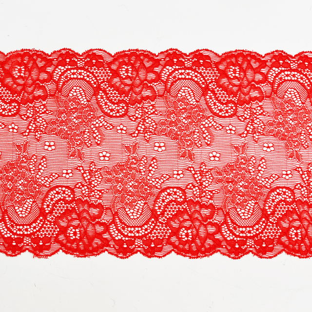 19cm Beautiful Lace Stretch Floral Lingerie Headband Elastic Diy Lace 65050#