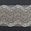 Ready Stock Lace High Quality 21cm Women's Elastic Floral Lace Trim 8040#