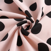 Custom Printed 90%Polyester 10%Spandex Polka DOT Spandex Printed Textile Fabric for Swimwear Garment