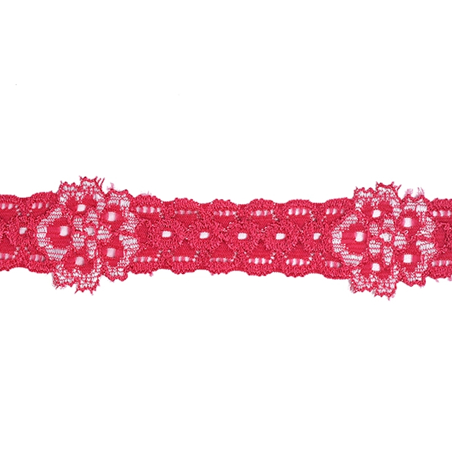 High Quality Stretch Nylon Lace Trim 3.5cm Nylon Lace Fabric Nylon Spandex Lace for Bra And Underwear Wedding Decoration 05084#