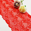 Professional Lace Manufacturer High Quality 18.5cm Stretch White Floral Lace Trim for Women B073#