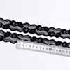 High Quality Stretch Nylon Lace Trim 3cm Nylon Lace Fabric Nylon Spandex Lace for Bra And Underwear Wedding Decoration 106423#