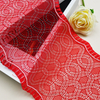 Professional Lace Manufacturer High Quality 18cm Stretch White Floral Lace Trim for Women 25058#