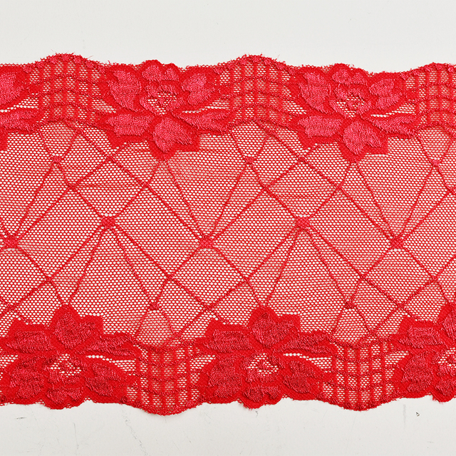 15.5cm Beautiful Lace Stretch Floral Lingerie Headband Elastic Diy Lace 1006#