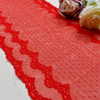 Professional Lace Manufacturer High Quality20cm Stretch White Floral Lace Trim for Women41029#