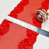 Professional Lace Manufacturer High Quality20.5cm Stretch White Floral Lace Trim for Women5574#