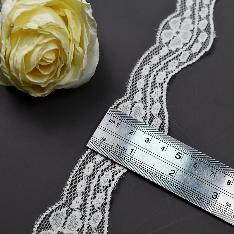 3.8CM Skirt Lace Women'S Small Hem Underwear Accessories Nylon Elastic Lace 1945#