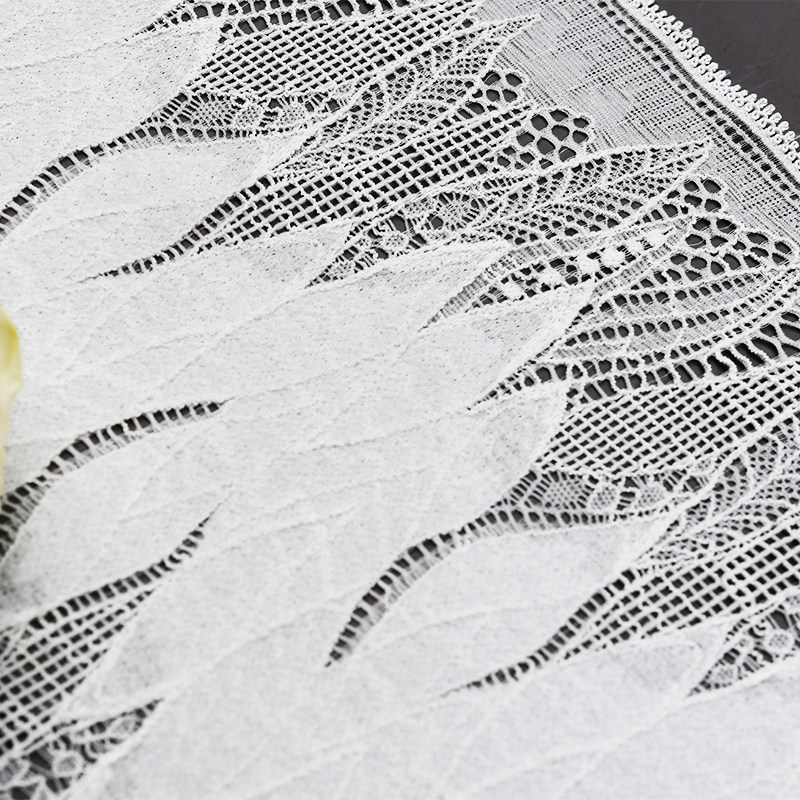 21.5cm Beautiful Lace Stretch Floral Lingerie Headband Elastic Diy Lace 6059#