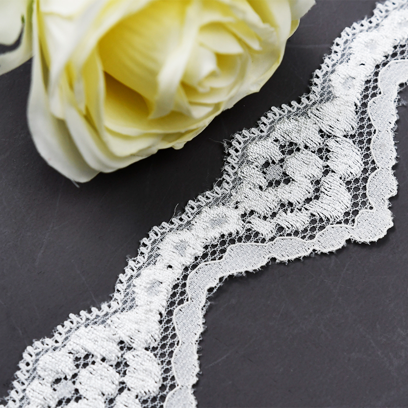 4CM Skirt Lace Women'S Small Hem Underwear Accessories Nylon Elastic Lace 1872#