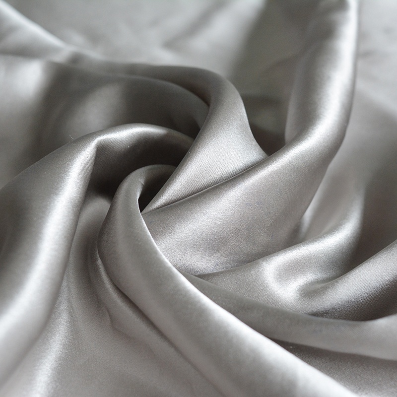 Stretch 95%Polyester 5%Spandex Satin Fabric Shiny Satin Fabric for Women′s Dress Polyester Fabric Nightwear Garment 