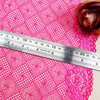 Professional Lace Manufacturer High Quality24cm Stretch White Floral Lace Trim for Women 460#