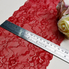Ready Stock Lace High Quality 17.5cm Women's Elastic Floral Lace Trim 63407#