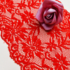 Ready Stock Lace High Quality 16cm Women's Elastic Floral Lace Trim 2425#